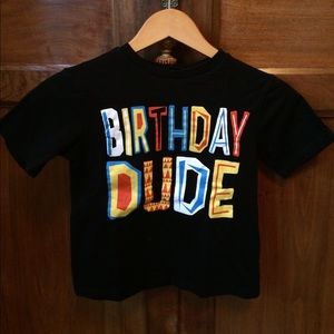 BOYS BIRTHDAY DUDE SHIRT